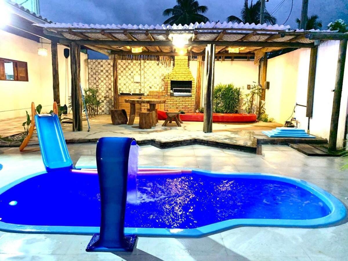 Casa Xie Com Piscina, Churrasqueira E Jardim São Miguel dos Milagres Kültér fotó