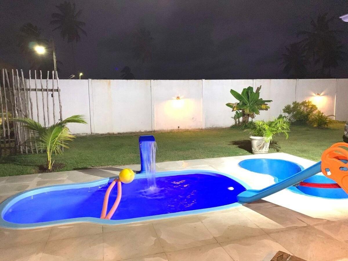 Casa Xie Com Piscina, Churrasqueira E Jardim São Miguel dos Milagres Kültér fotó