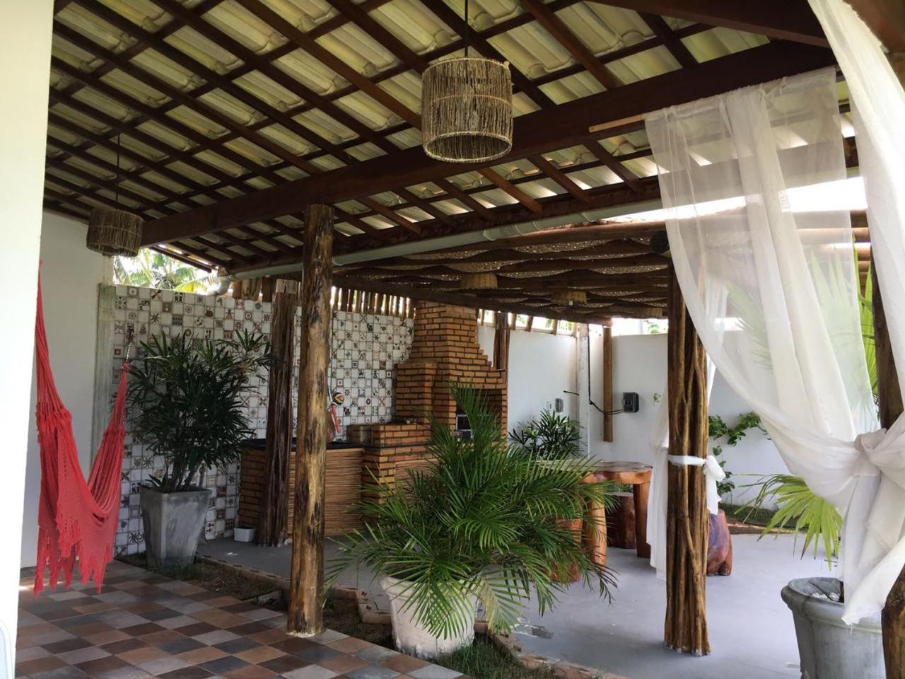 Casa Xie Com Piscina, Churrasqueira E Jardim São Miguel dos Milagres Kültér fotó